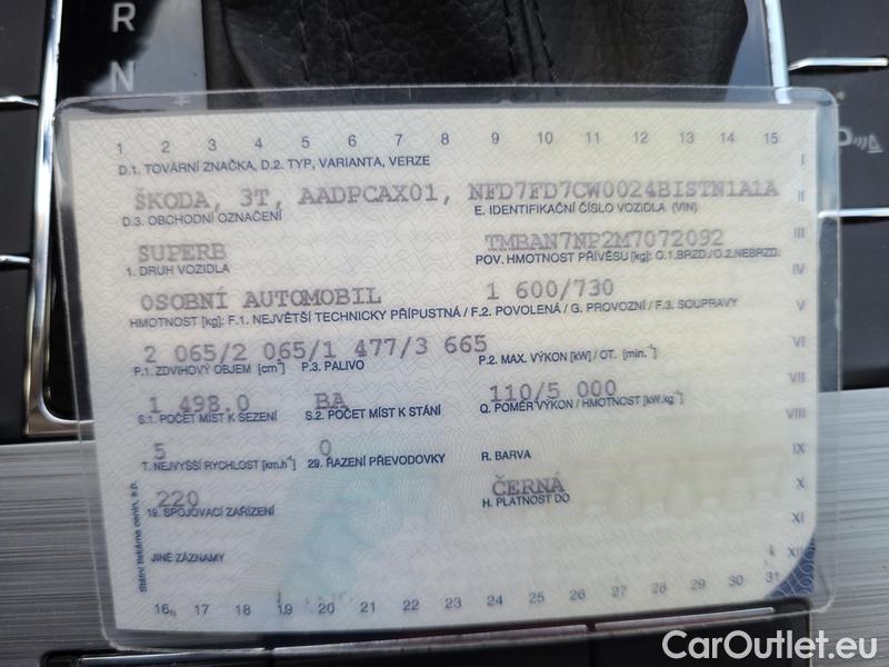 Skoda  Superb  2 (2008) Supe.FL1.5TSI 110 Ambition AT #17