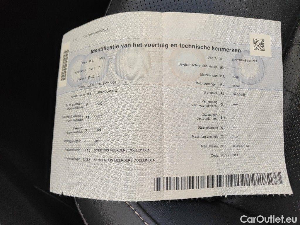 Opel   Grandland X Opel 1.5 Turbo D D S/S AT8 Ultimate 5d #11