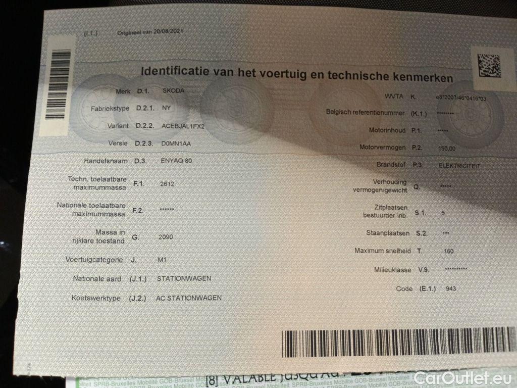 Skoda  ENYAQ Skoda  iV 80 5d #11