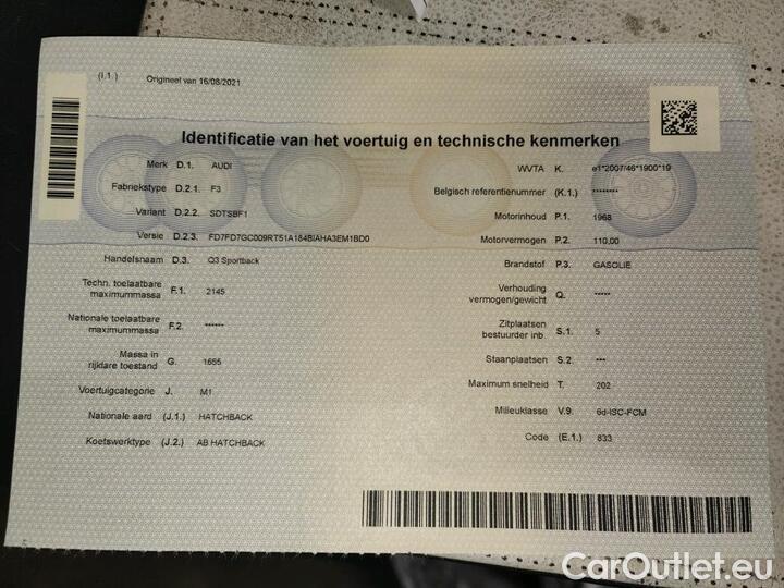 Audi  Q3  Sportback 35 TDI S tronic S Line Business Ed 110kW/150pk  5D/P Auto-7 #12