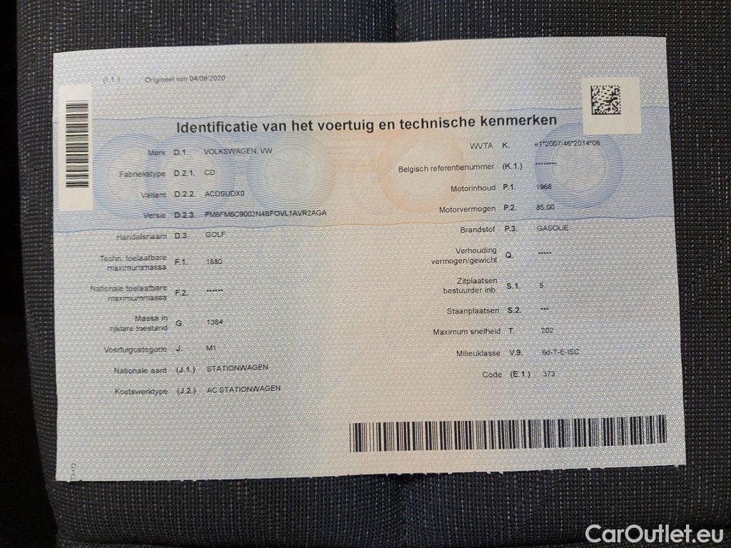 Volkswagen  Golf  Volkswagen VIII 2.0 TDI 85kW Life 5d #11