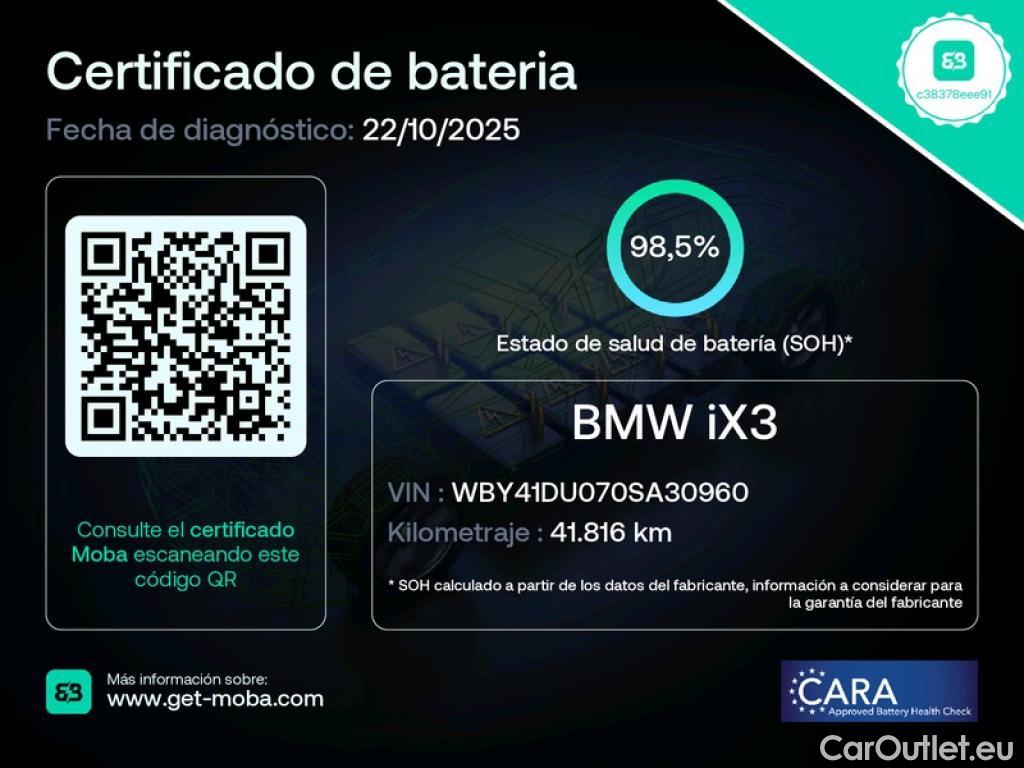 Bmw  iX3 BMW   M Sport (AC) 80 kWh #22
