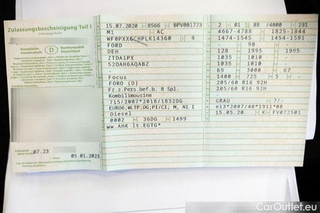 Ford  Focus  Turnier Cool & Connect 1.5 EcoBlue 88KW AT8 E6dT #89