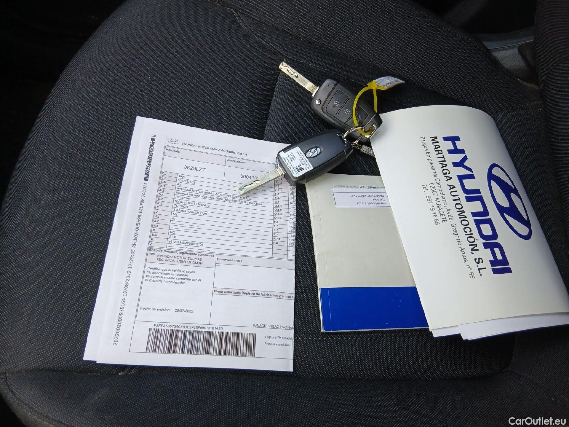  Hyundai  Tucson HYUNDAI  / 2020 / 5P / todoterreno 1.6 CRDI 85kW (115CV) Klass #1