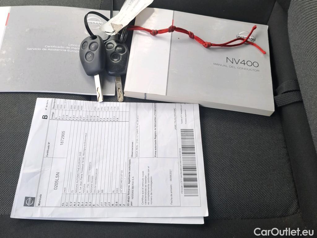  Nissan  NV400 NISSAN  / 2011 / 4P / furgón L2H2 3,5T 2.3dCi 99kW FWD Comfort #52