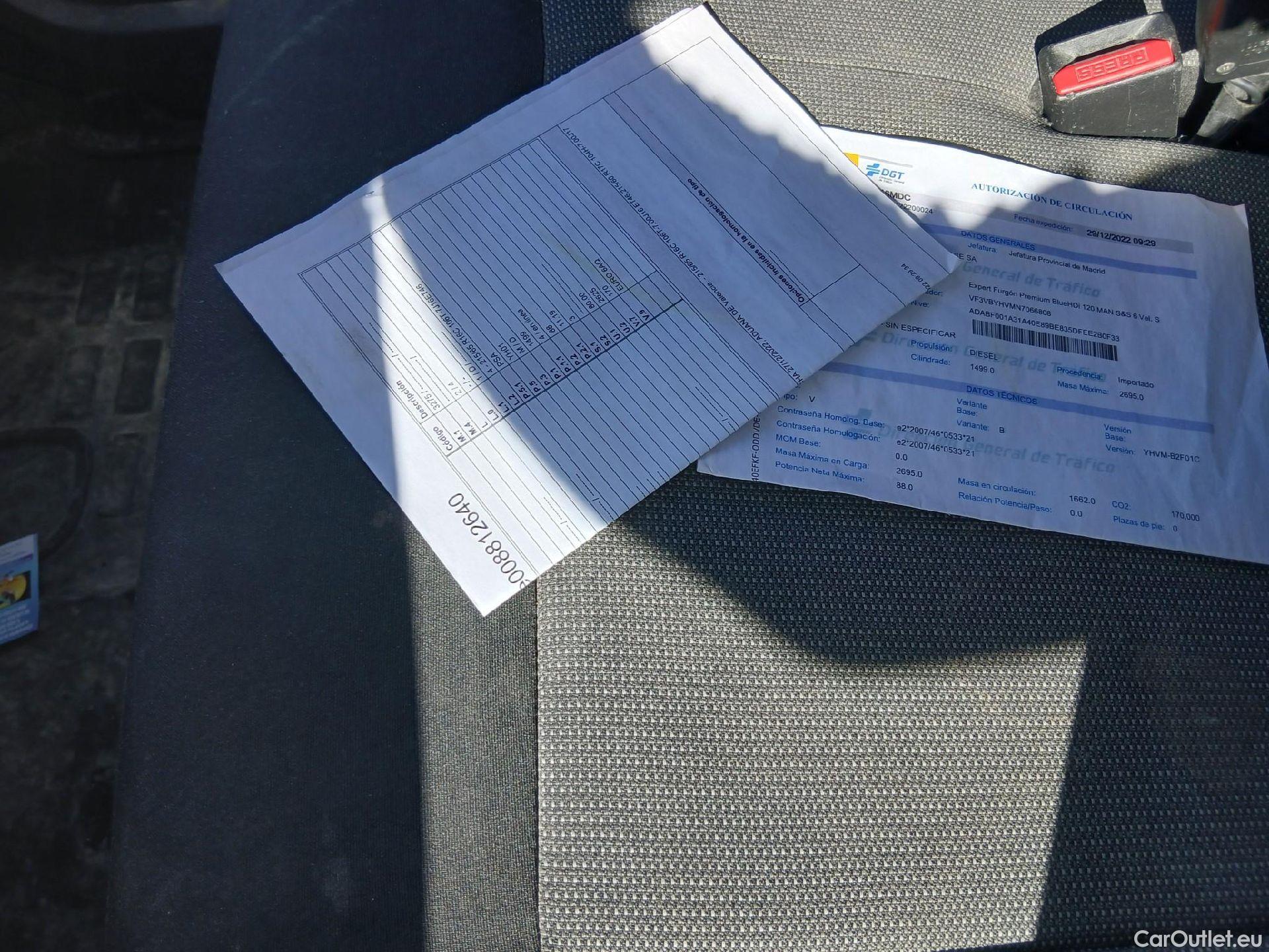  Peugeot  Expert  Furgón Premium Standard 1.5 HDI 120CV MT6 E6d #2