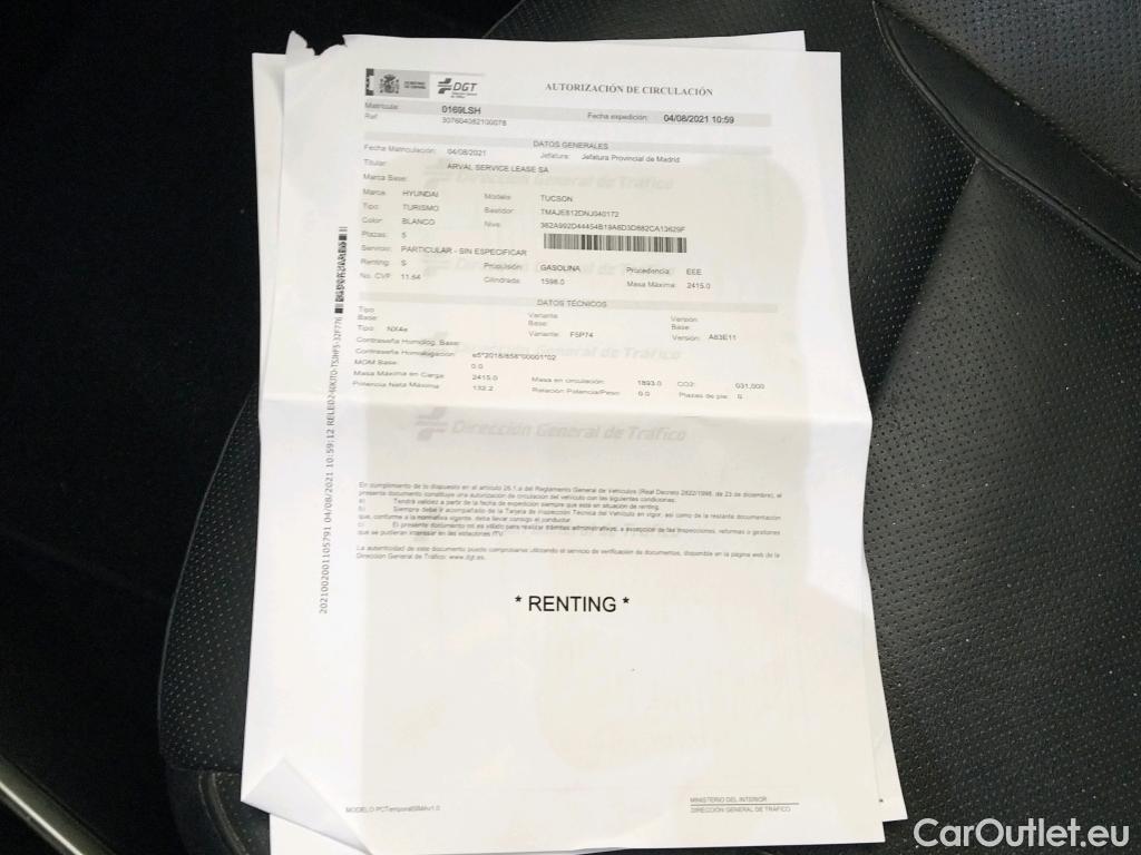  Hyundai  Tucson HYUNDAI  / 2020 / 5P / todoterreno 1.6 TGDI PHEV 195kW Style Auto 4x4 #7