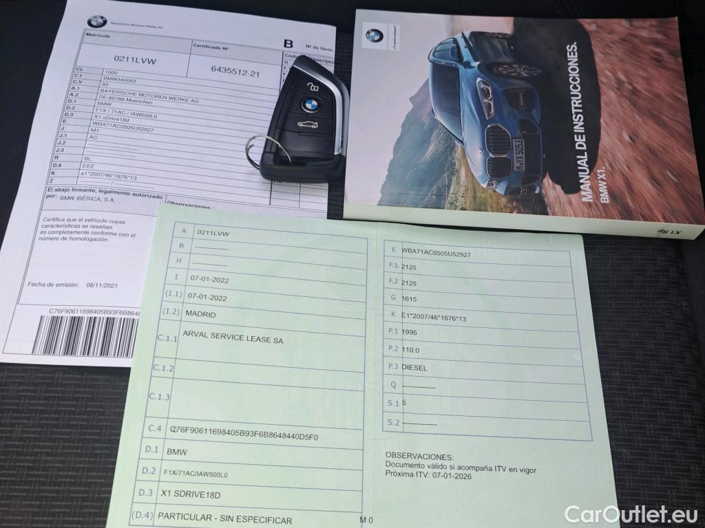  Bmw  X1 BMW  / 2019 / 5P / todoterreno sDrive18d #4