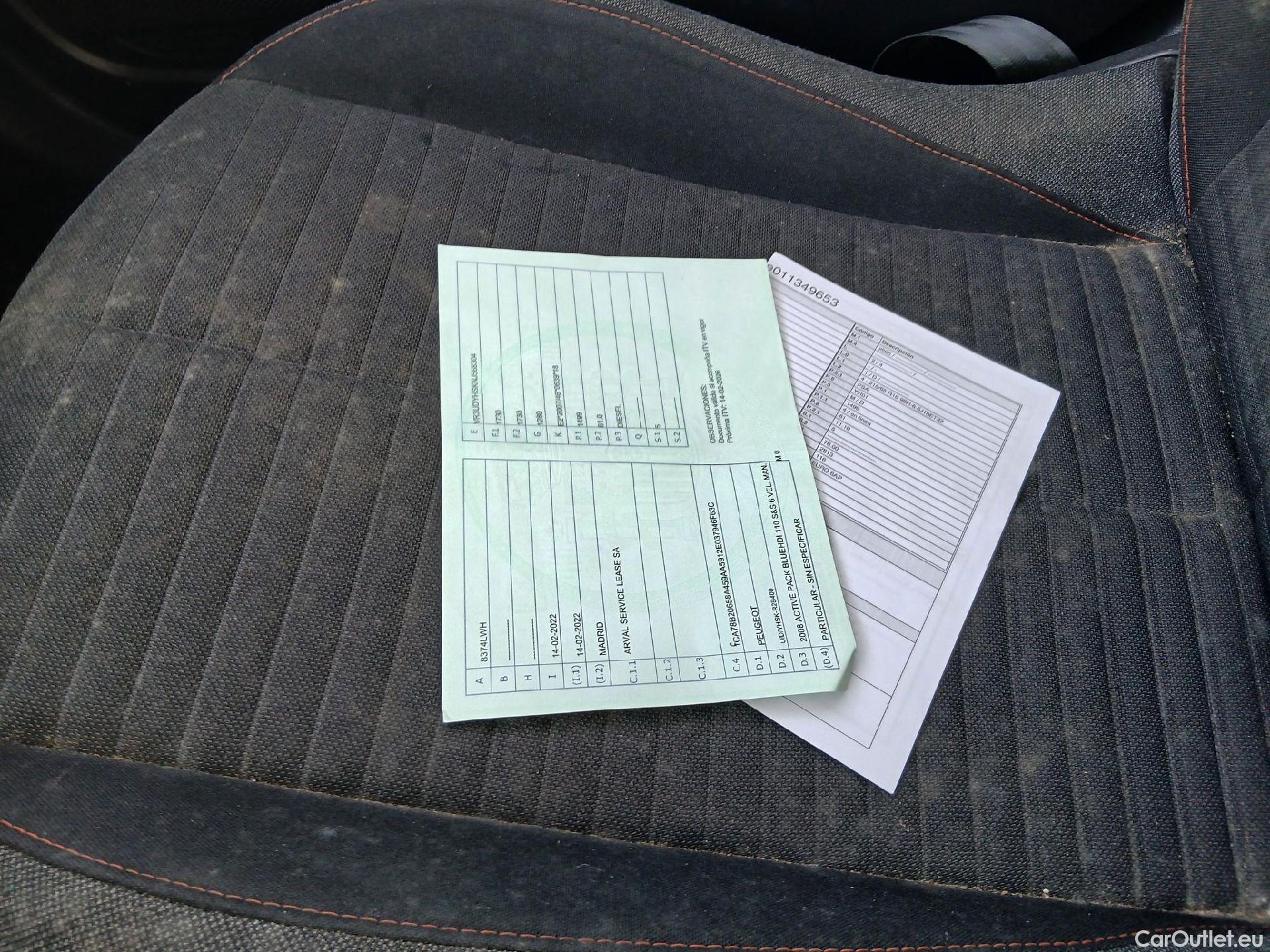  Peugeot  2008  Active Pack 1.5 HDi 110CV MT6 E6d #1