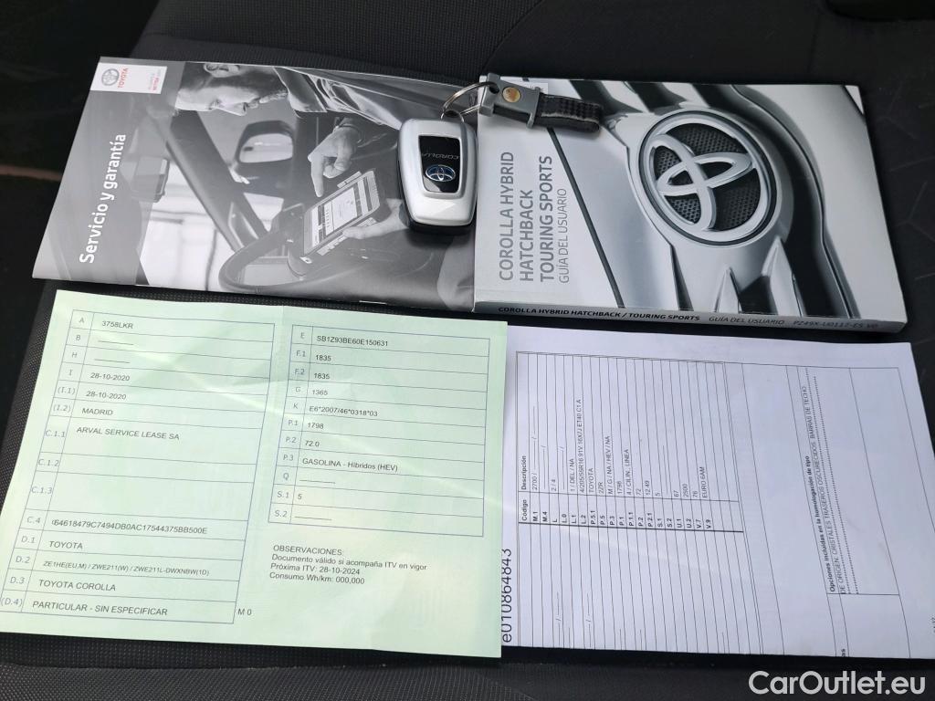  Toyota  Corolla TOYOTA  / 2019 / 5P / familiar 1.8 125H ACTIVE TECH E-CVT TOU SPORT #3