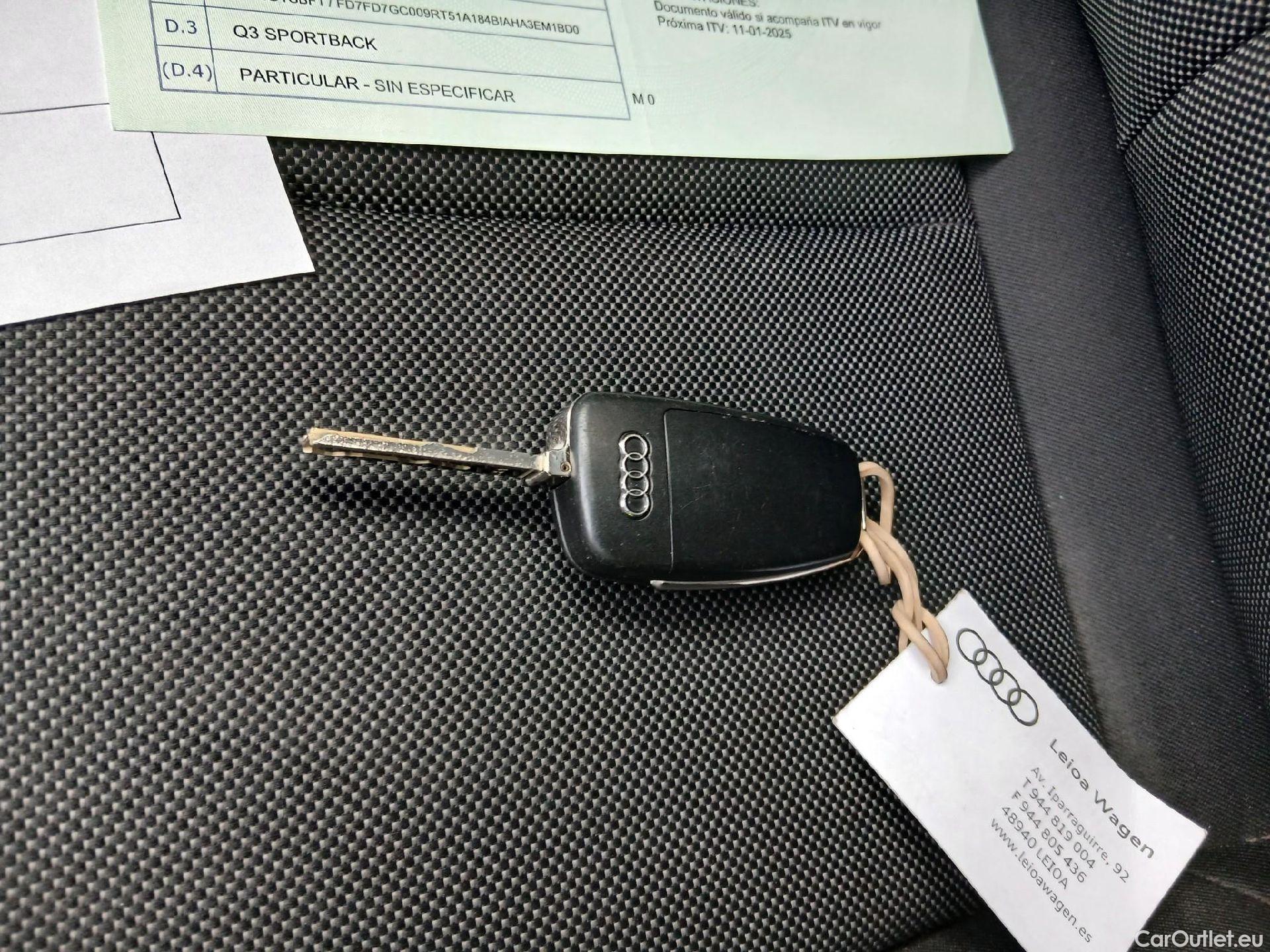  Audi  Q3 AUDI  Sportback / 2019 / 5P / todoterreno Advanced 35 TDI 110kW (150CV) S tronic #1