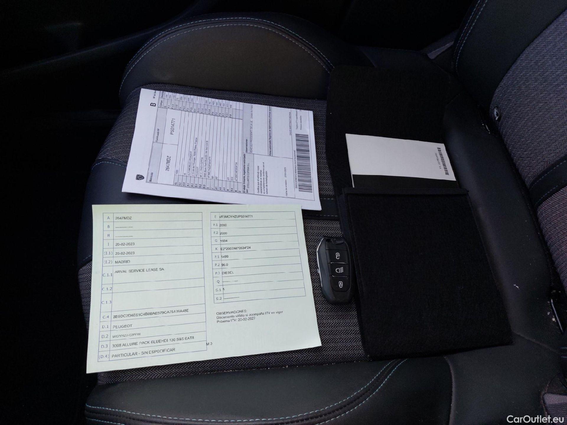  Peugeot  3008 PEUGEOT  / 2020 / 5P / todoterreno 1.5 BlueHDi 96kW S&S Allure Pack EAT8 #1