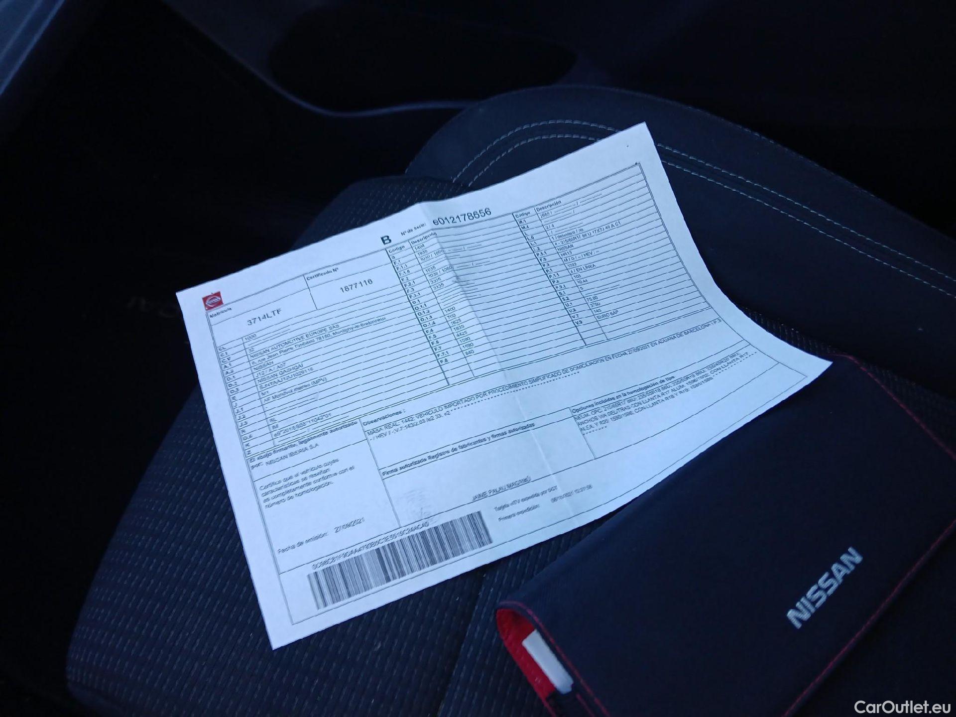  Nissan  Qashqai NISSAN  / 2021 / 5P / todoterreno DIG-T 103kW (140CV) mHEV 4x2 Acenta #2