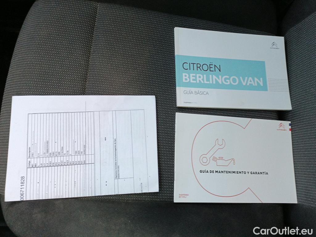  Citroen  Berlingo CITROEN  / 2018 / 3P / furgón derivado de turismo Talla M BlueHDi 100 CONTROL #35