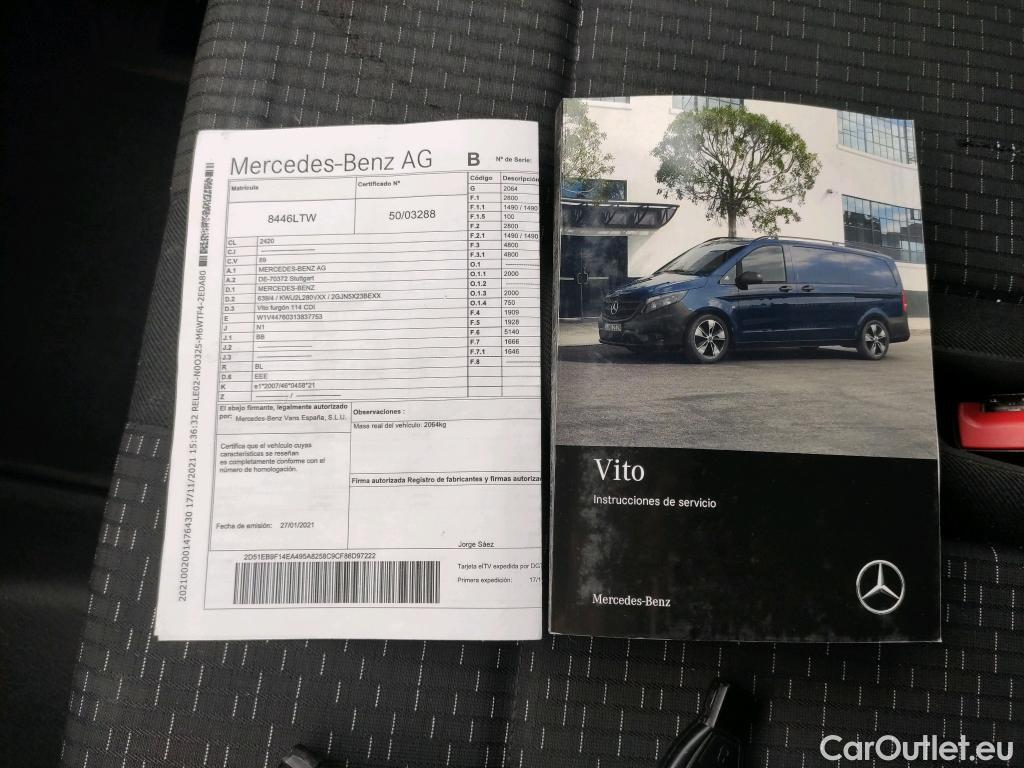  Mercedes  Vito MERCEDES-BENZ  / 2014 / 4P / furgón 114CDI 100kW furgón Pro larga #36