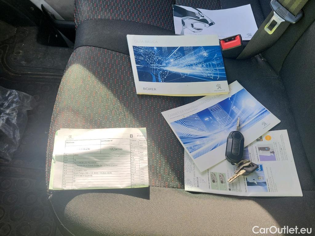  Peugeot  Boxer PEUGEOT  / 2014 / 4P / furgón 330 L1H1 BlueHDi 81KW (110CV) #9