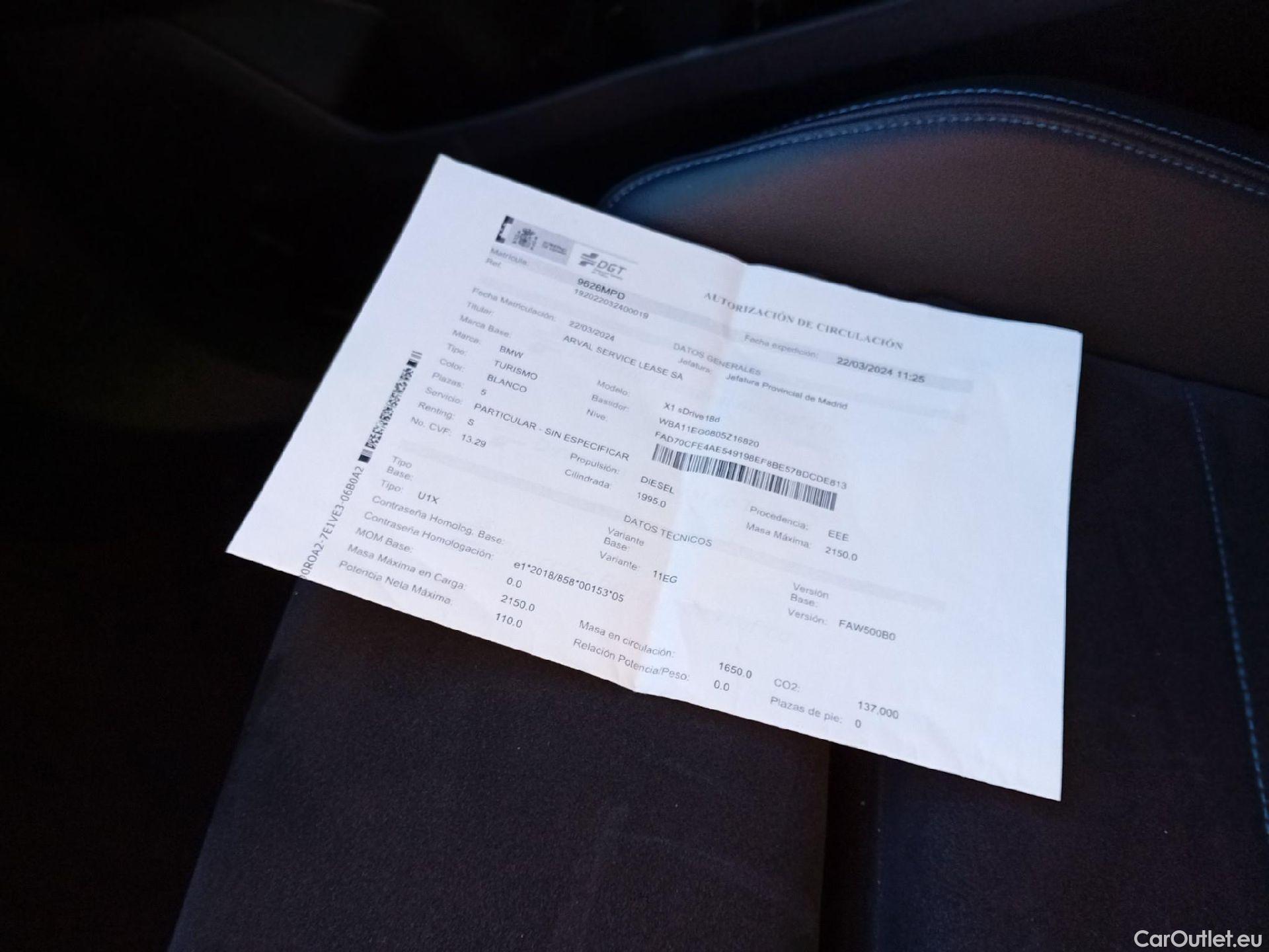  Bmw  X1 BMW  / 2022 / 5P / todoterreno sDrive18d Paquete M #31