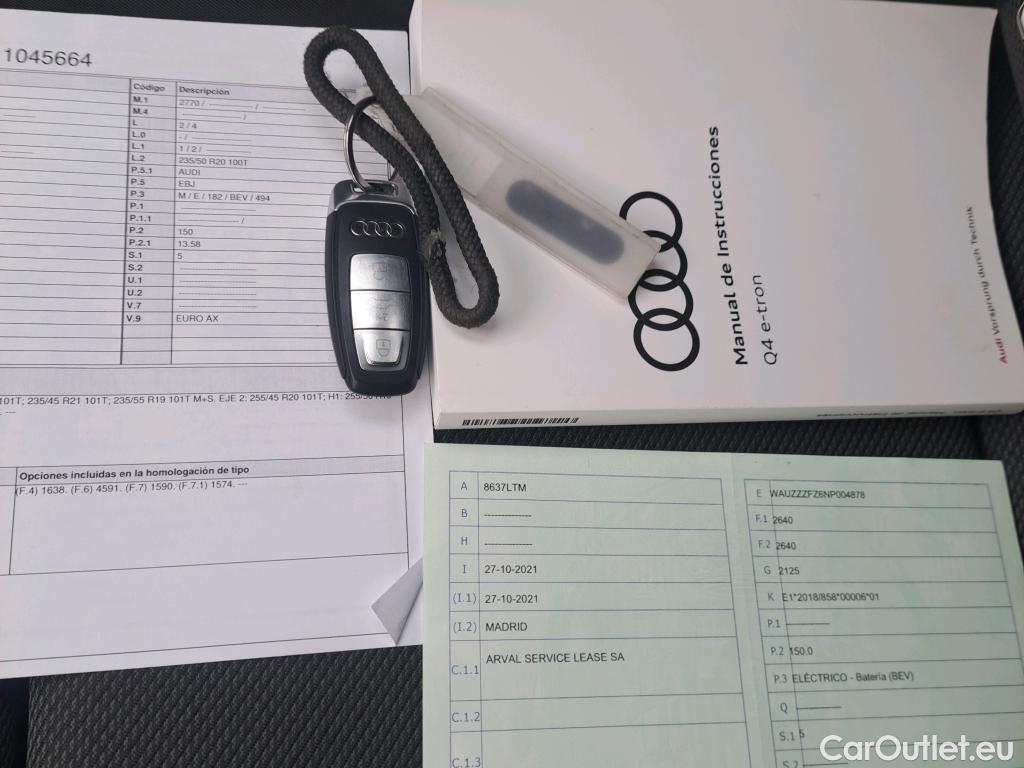  Audi  Q4 E-Tron AUDI  / 2021 / 5P / todoterreno S line 40 e-tron 150kW 82kWh #2