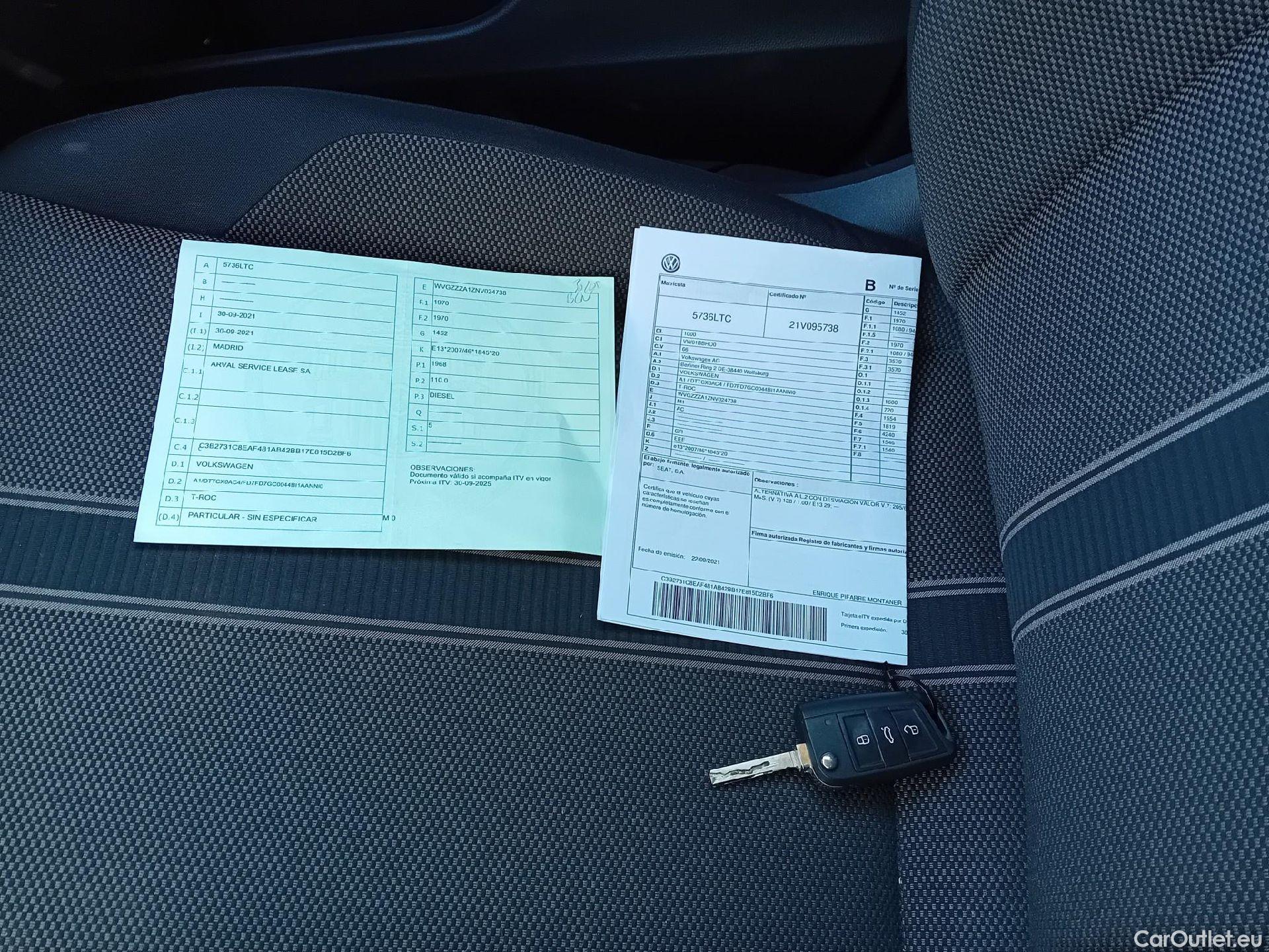  Volkswagen  T-ROC VOLKSWAGEN  / 2017 / 5P / todoterreno Advance 2.0 TDI 110kW (150CV) DSG (AC2) #1