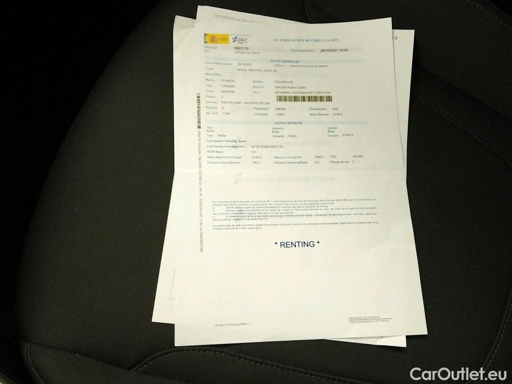  Hyundai  Tucson HYUNDAI  / 2020 / 5P / todoterreno 1.6 CRDI 100kW (136CV) 48V Tecno Sky DCT #3