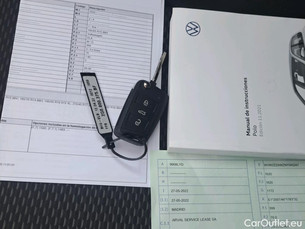  Volkswagen  Polo VOLKSWAGEN  / 2021 / 5P / berlina con portón  1.0 TSI 70kW (95CV) #2