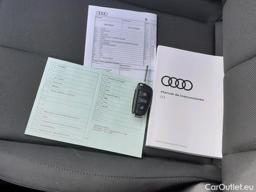  Audi  Q3 AUDI  Sportback / 2019 / 5P / todoterreno Advanced 35 TDI 110kW (150CV) S tronic (AC4) #1