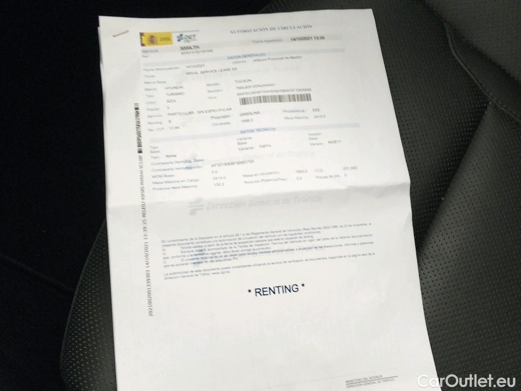  Hyundai  Tucson HYUNDAI  / 2020 / 5P / todoterreno 1.6 TGDI PHEV 195kW Style Auto 4x4 #8