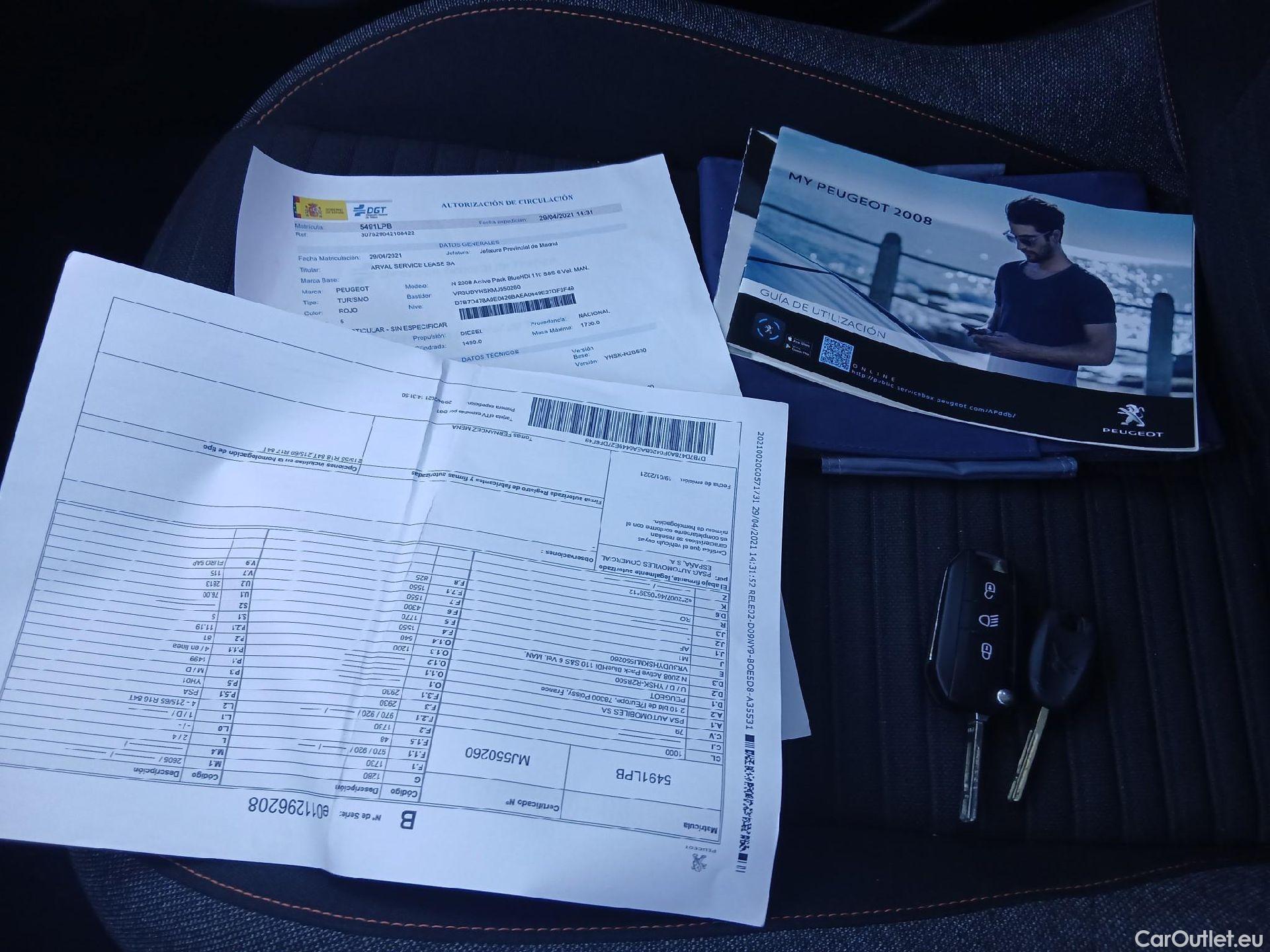  Peugeot  2008 PEUGEOT  / 2019 / 5P / todoterreno Active Pack BlueHDI 81kW (110CV) #1