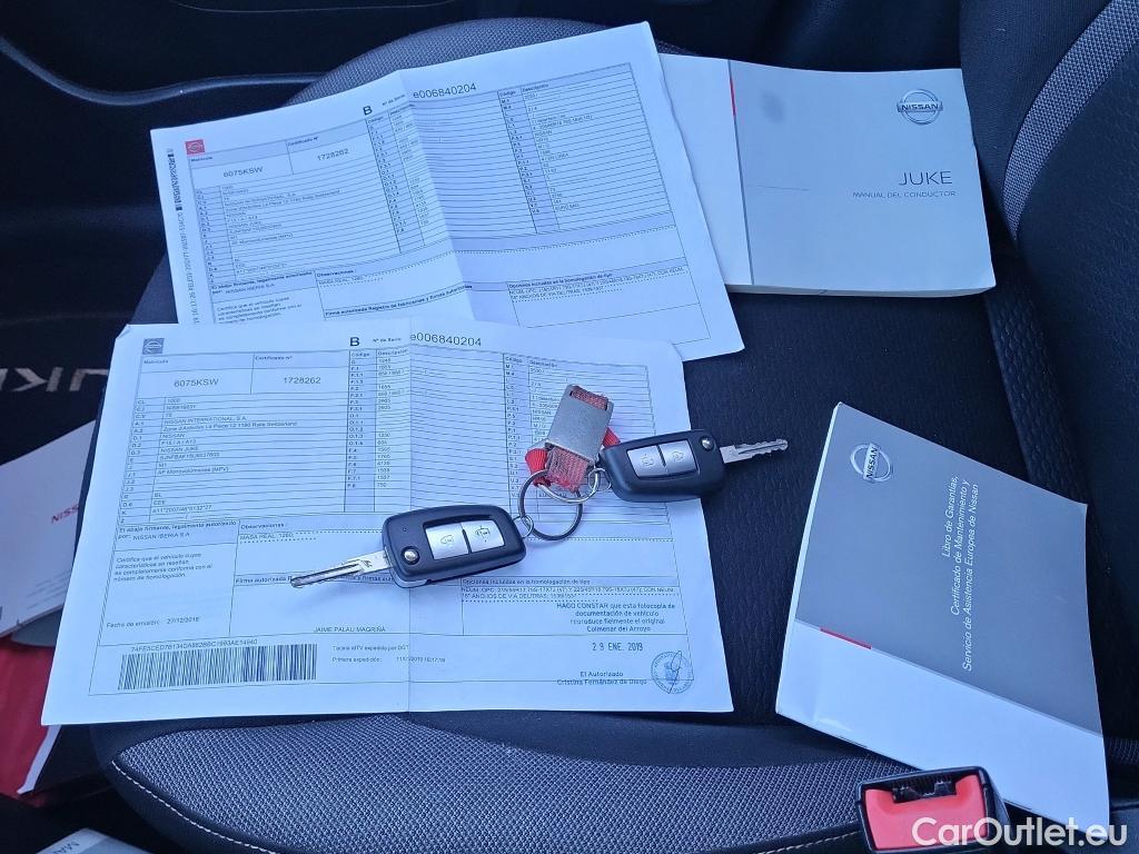  Nissan  Juke NISSAN  / 2014 / 5P / crossover G.E6D-Temp 83kW (112 CV) 5M/T ACENTA (CX) #8