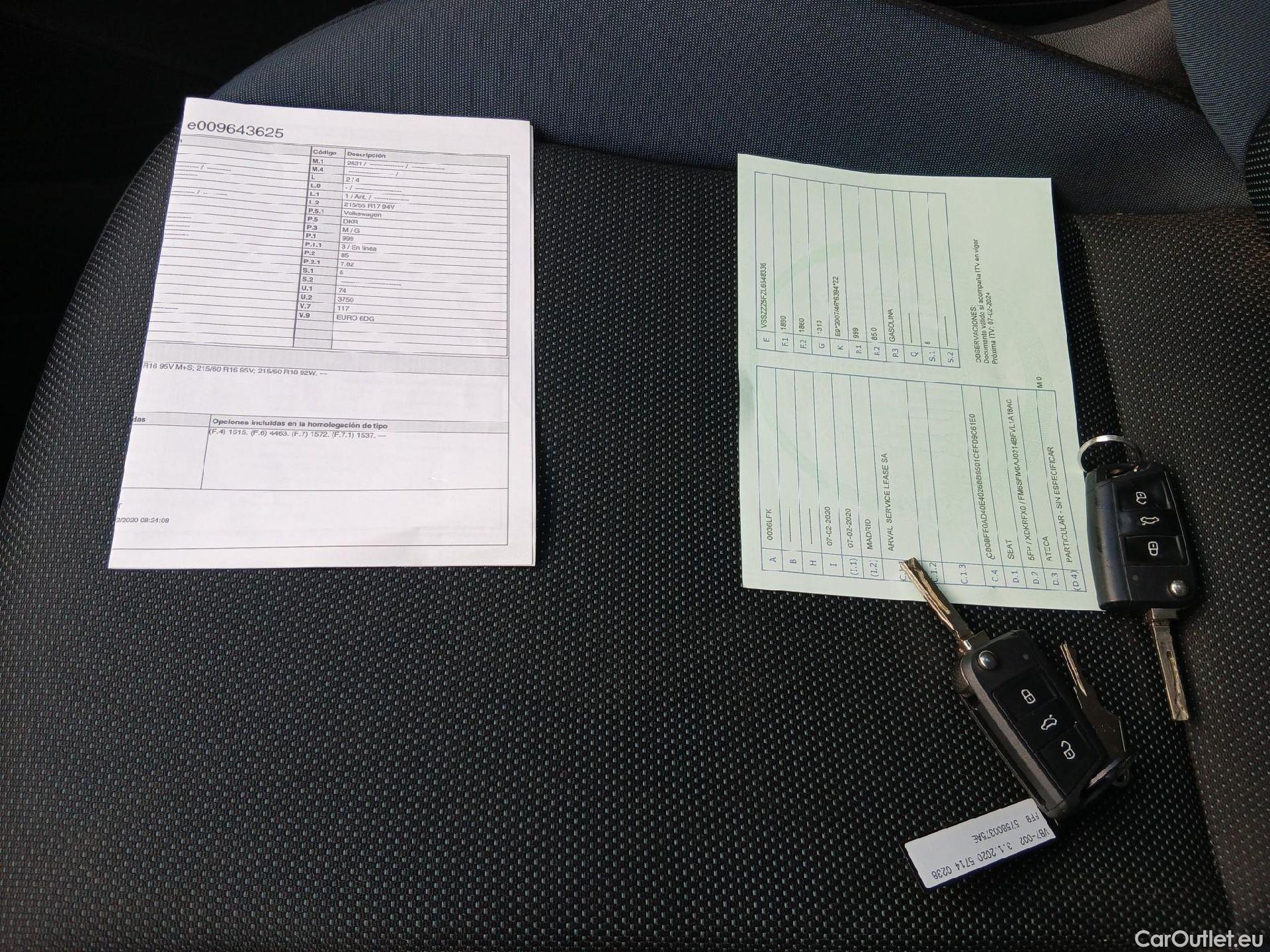  Seat  ATECA SEAT  1.0 TSI 85kW (115CV) St&Sp Style Eco MY20 (CX) #2