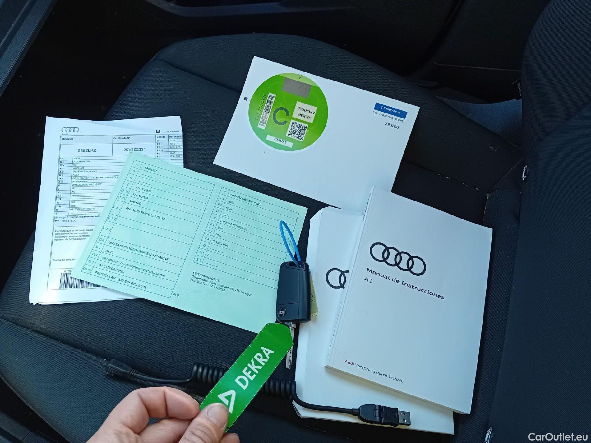  Audi  A1 Sportback AUDI A1 / 2018 / 5P / berlina con portón citycarver 25 TFSI 70kW (95CV) #42