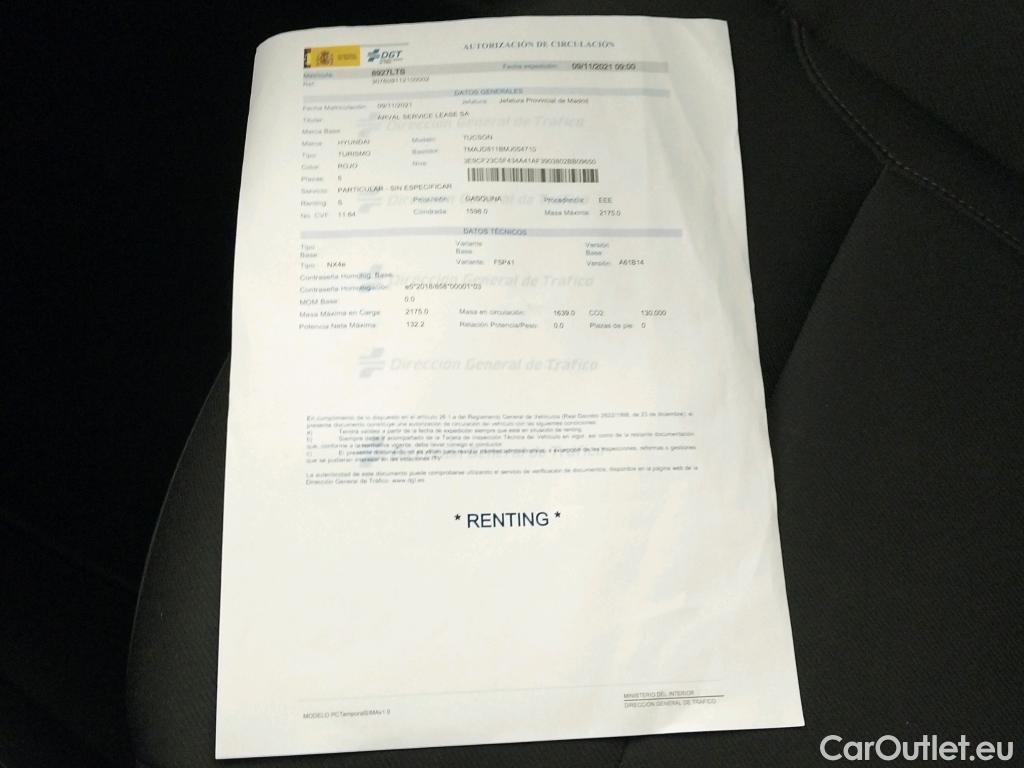  Hyundai  Tucson HYUNDAI  / 2020 / 5P / todoterreno 1.6 TGDI 169kW HEV Tecno Sky Auto #8