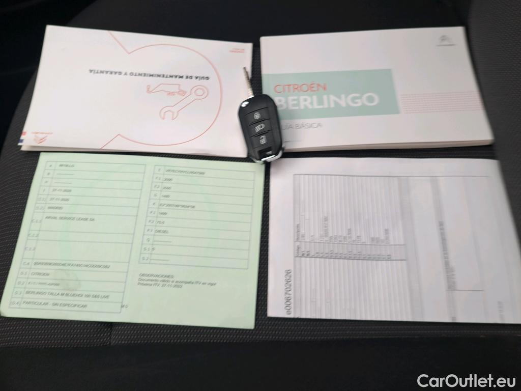  Citroen  Berlingo CITROEN  Talla M BlueHDi 100 S&S LIVE (IND) (CX) #1