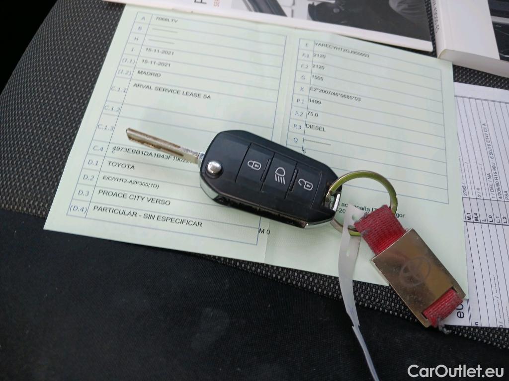  Toyota  Proace TOYOTA  CITY 1.5D 75kW (100CV) GX L1 (AC) #1