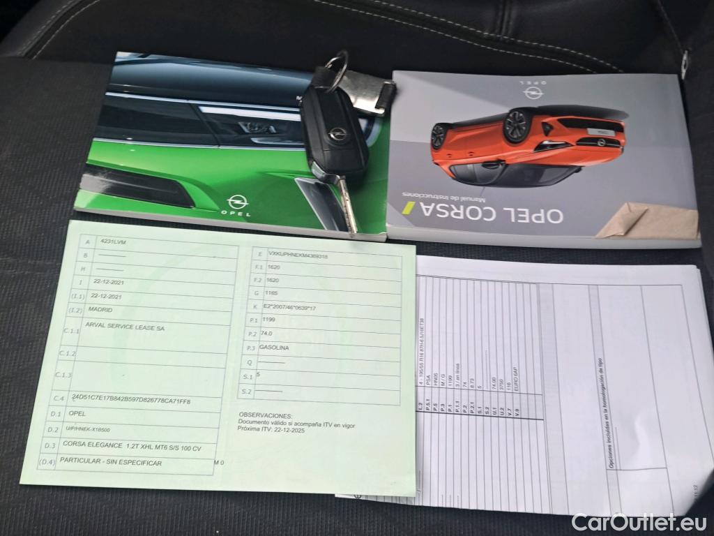  Opel  Corsa OPEL  1.2T XHL 74kW (100CV) Elegance (CX2) #1