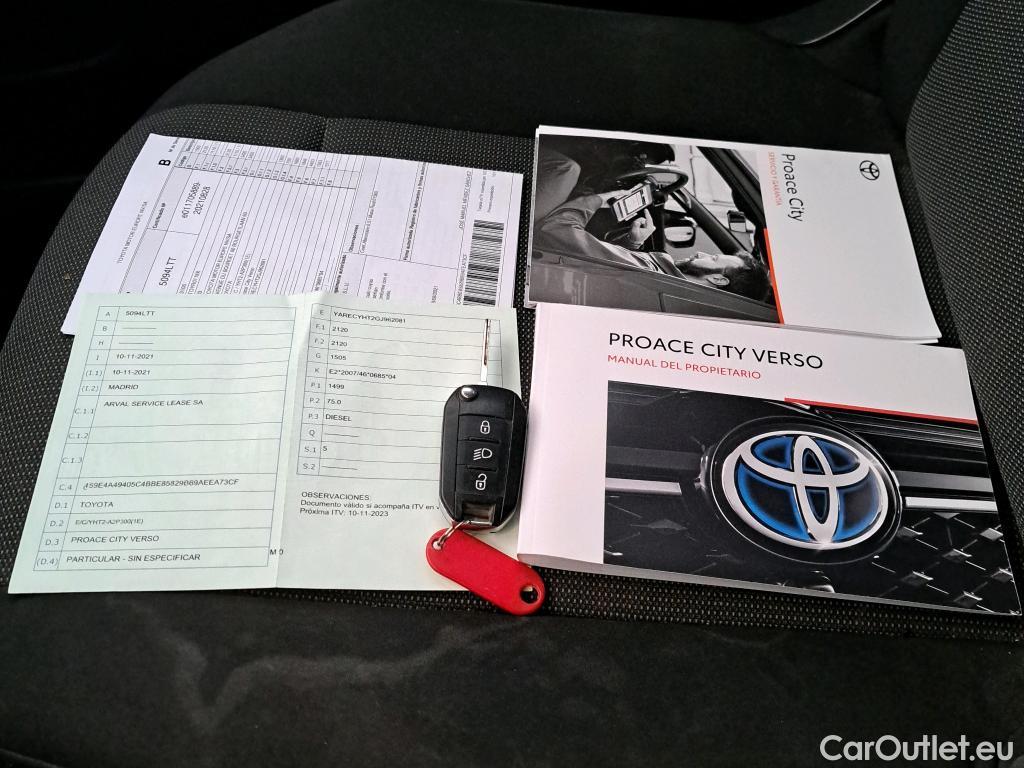  Toyota  Proace TOYOTA  City 1.5D 75kW (100CV) GX L1 (AC) #3