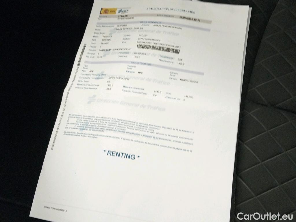  Renault  Kadjar RENAULT  / 2019 / 5P / crossover Zen GPF TCe 103kW (140CV) EDC #11