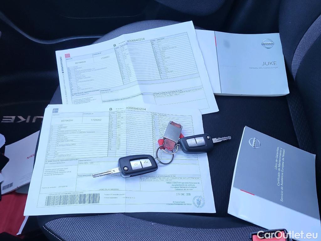  Nissan  Juke NISSAN  / 2014 / 5P / crossover G.E6D-Temp 83kW (112 CV) 5M/T ACENTA (CX) #7