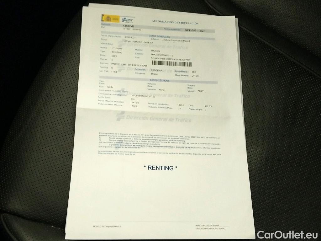  Hyundai  Tucson HYUNDAI  / 2020 / 5P / todoterreno 1.6 TGDI PHEV 195kW Style Auto 4x4 #6