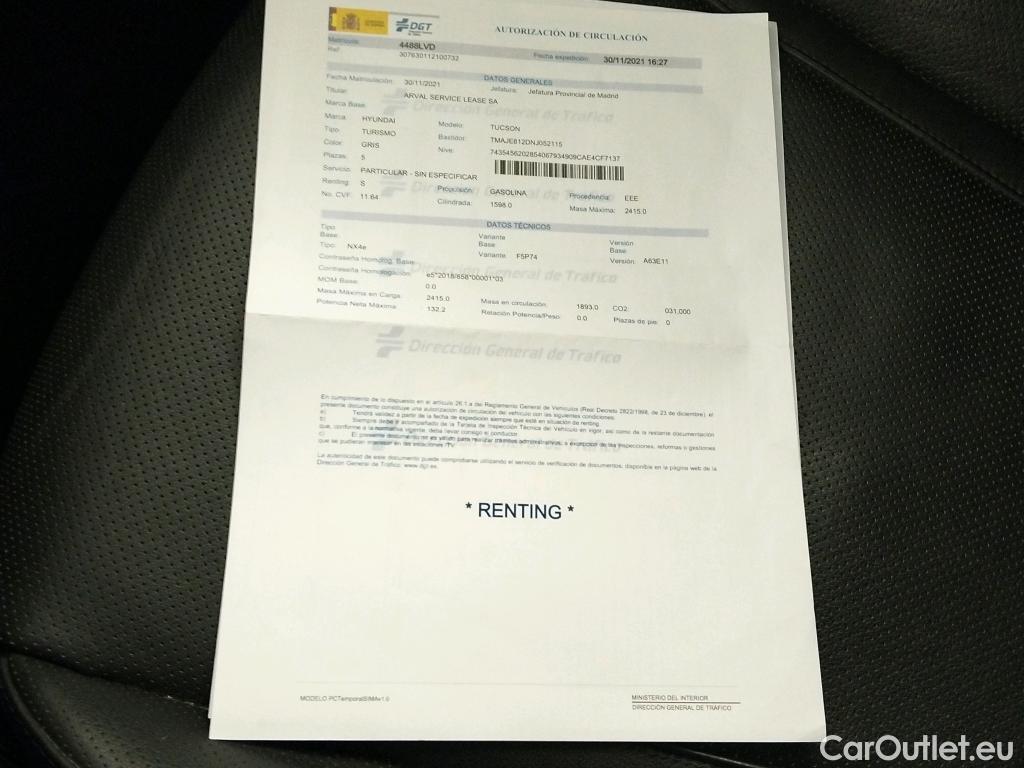  Hyundai  Tucson HYUNDAI  / 2020 / 5P / todoterreno 1.6 TGDI PHEV 195kW Style Auto 4x4 #5