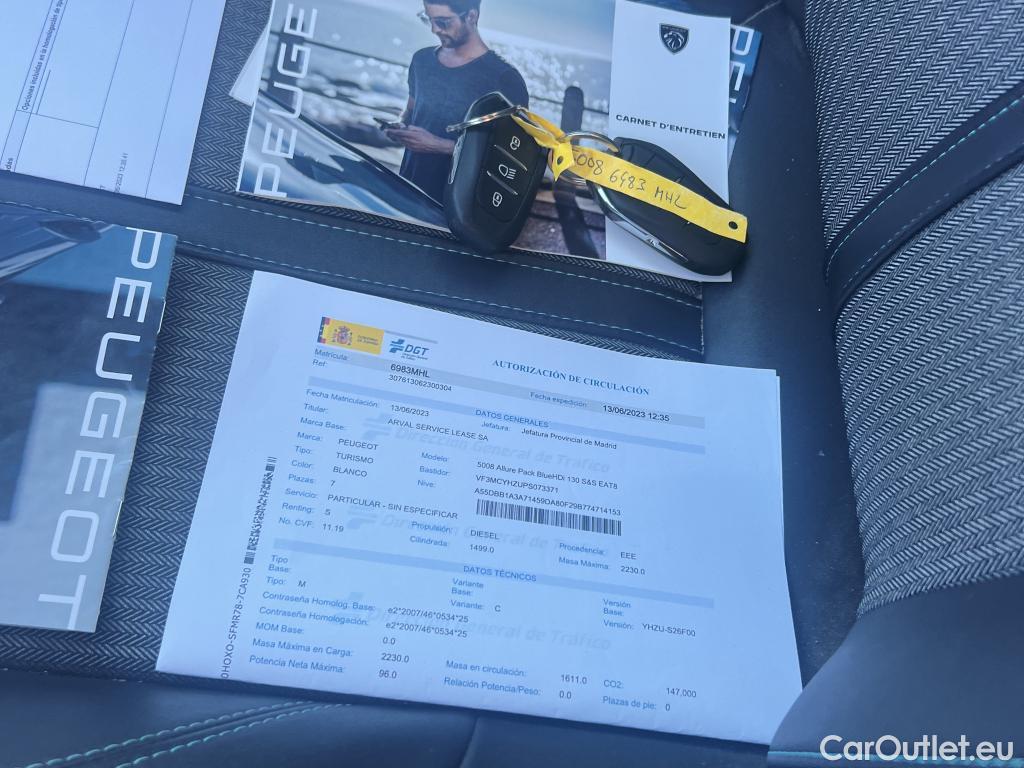  Peugeot  5008  Allure Pack 1.5 HDi 130CV AT8 7 Plazas E6d #9