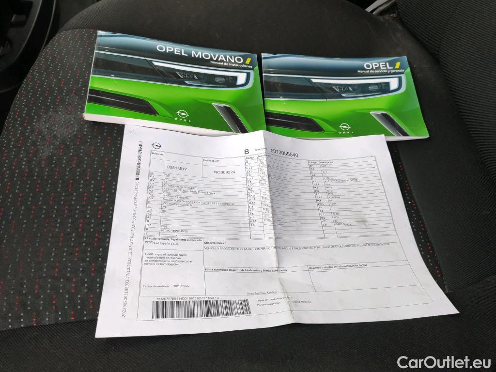  Opel  Movano OPEL  / 2021 / 4P / furgón Base L2H2 3.5T 2.2 BHDi 88kW #38