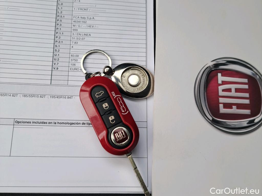  Fiat  500  Red 1.0 70CV MT6 E6d #6