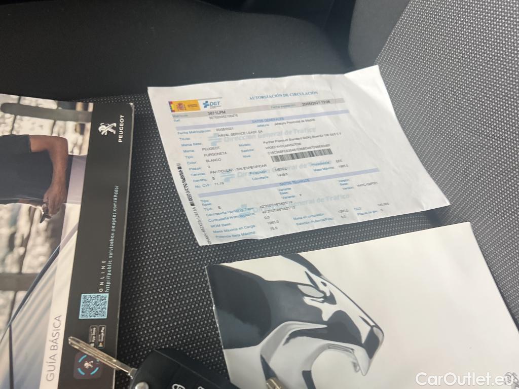  Peugeot  Partner  Premium L1 1.5 HDi 75CV MT5 E6dT #19