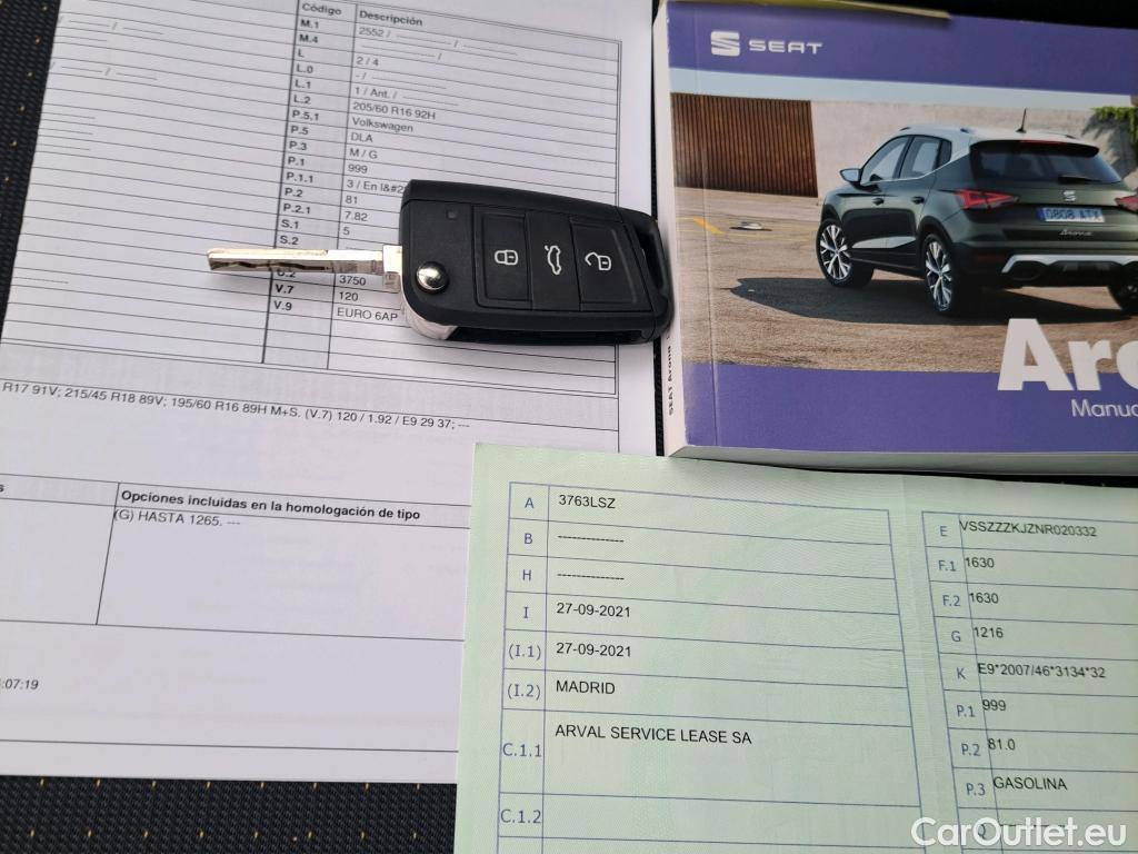 Seat  Arona SEAT  / 2017 / 5P / todoterreno 1.0 TSI 81kW (110CV) Style Plus (AC) #2