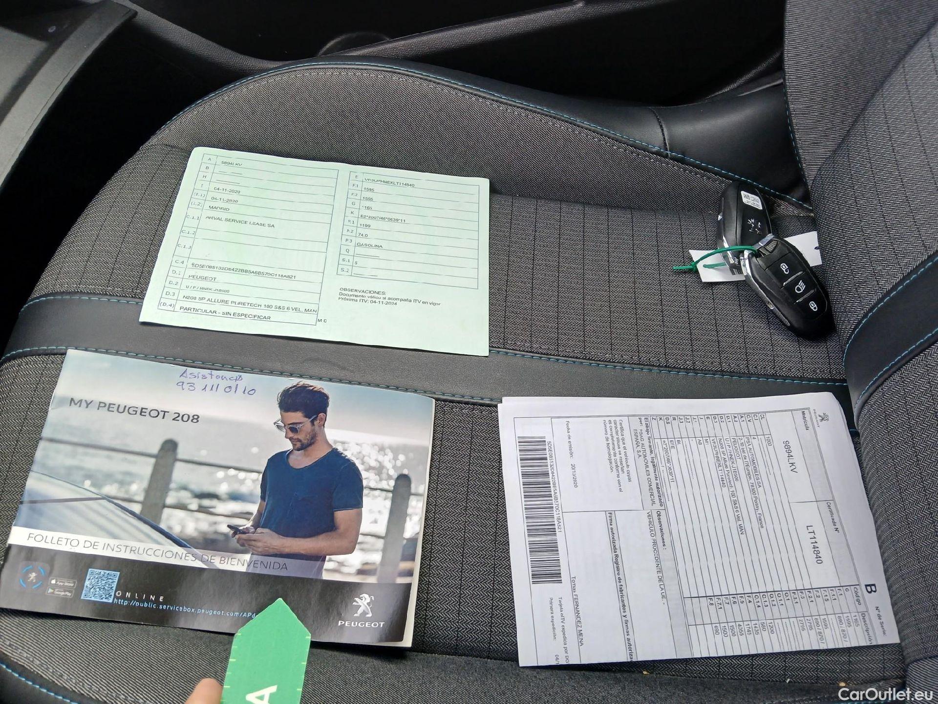  Peugeot  208 PEUGEOT  / 2019 / 5P / berlina con portón PureTech 73kW (100CV) Allure (CX) #2