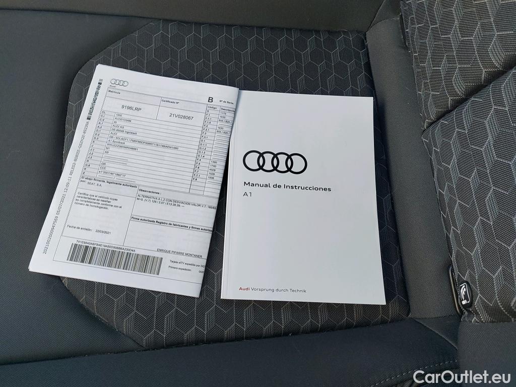  Audi  A1 Sportback AUDI A1 / 2018 / 5P / berlina con portón Sportback Adrenalin 25 TFSI 70kW (95CV)(SP)(SL) #10