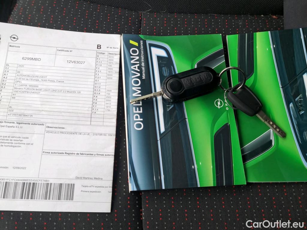  Opel  Movano OPEL  / 2021 / 4P / furgón Base L2H2 3.5T 2.2 BHDi 88kW #64