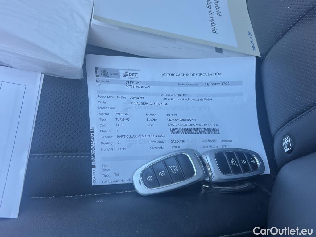  Hyundai  Santa Fe HYUNDAI  / 2021 / 5P / todoterreno 1.6 TGDi PHEV Tecno Auto 4x4 #6