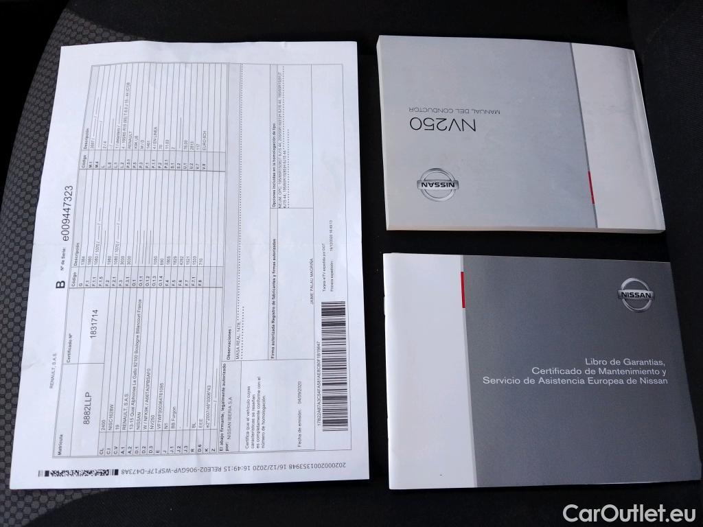  Nissan  NV200 NISSAN NV250 / 2019 / 4P / furgón 2pl 1.5dCi 70 kW (95CV) L1H1 COMFORT #20